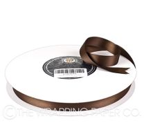 15X100MT SATIN RIBBON ESPRESSO