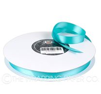 15X100M SATIN RIBBON SKY BLUE