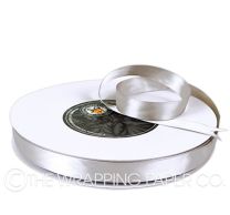 15X100M SATIN RIBBON SILVER