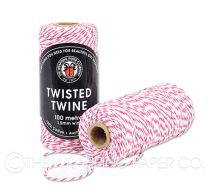 TWISTED TWINE PINK WHITE