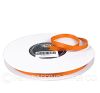 10X100M SATIN RIBBON TANGERINE